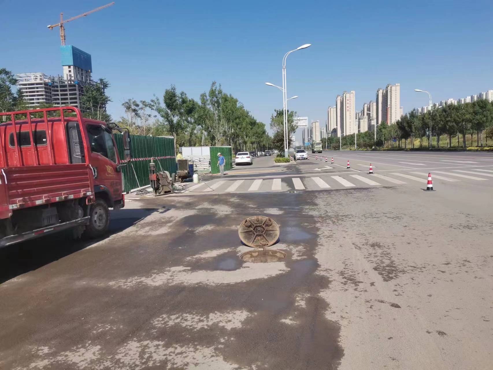 思南路面地基沉降注浆